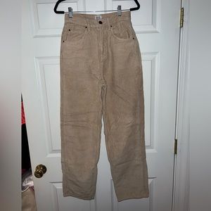 BDG corduroy tan pants